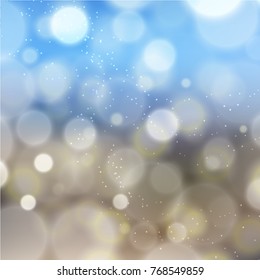 Cool bokeh background