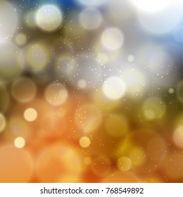 Cool bokeh background