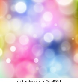 Cool bokeh background