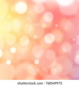 Cool bokeh background