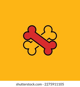 Cool Bone Vector Icon Logo