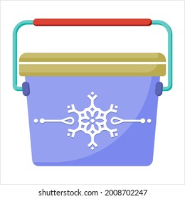 Cool Box Icon, Portable Ice Chest, Ice Box, Cooler Vector Art Illustration