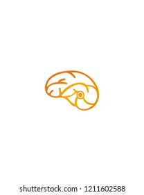 Cool Brain Logo Template