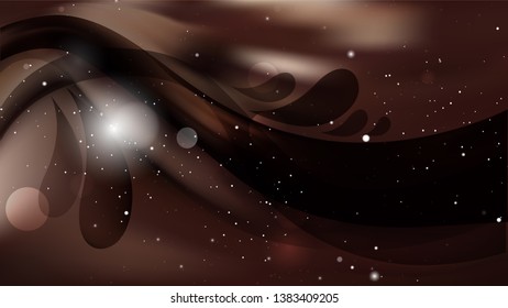 Cool Brown Abstract Background Design