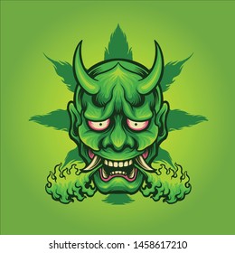 cooles Cannabis-Logo