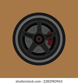 
Cool car wheels, you can change the color to your liking