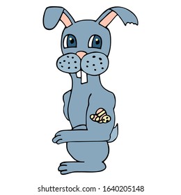 cool cartoon easter bunny