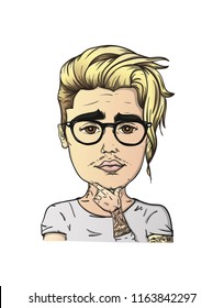46 Justin Bieber Illustration Images, Stock Photos & Vectors | Shutterstock
