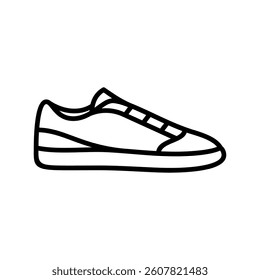 Cool casual shoes icon vector design with trendy style