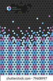 Cool cells - vector abstract background