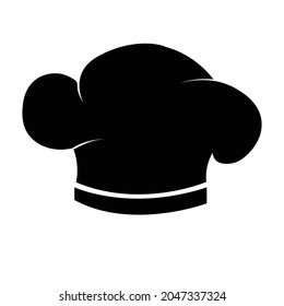 cool chef hat. vector icon illustration