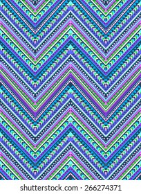 Cool chevron art print ~ seamless background