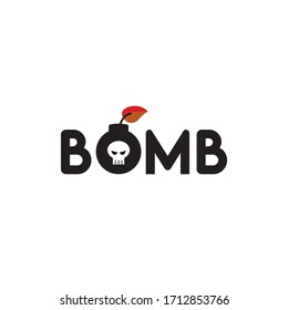 A cool & classic BOMB logo 