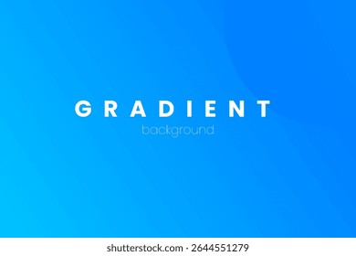 A cool and clean digital-inspired cyan to deep blue gradient, great for modern branding, tech, or web design