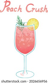 A cool cocktail perfect for summer