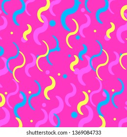 Cool colorful background. Graffiti. Abstract shapes composition. Applicable for Banners, Placards, Posters, Flyers. Eps8 vector.