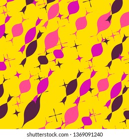 Cool colorful background. Graffiti. Abstract shapes composition. Applicable for Banners, Placards, Posters, Flyers. Eps8 vector.