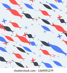 Cool colorful background. Graffiti. Abstract shapes composition. Applicable for Banners, Placards, Posters, Flyers. Eps8 vector.