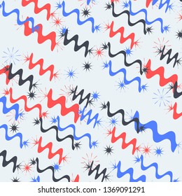 Cool colorful background. Graffiti. Abstract shapes composition. Applicable for Banners, Placards, Posters, Flyers. Eps8 vector.