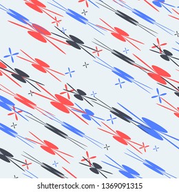 Cool colorful background. Graffiti. Abstract shapes composition. Applicable for Banners, Placards, Posters, Flyers. Eps8 vector.