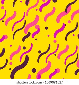 Cool colorful background. Graffiti. Abstract shapes composition. Applicable for Banners, Placards, Posters, Flyers. Eps8 vector.