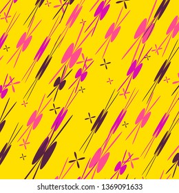 Cool colorful background. Graffiti. Abstract shapes composition. Applicable for Banners, Placards, Posters, Flyers. Eps8 vector.