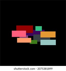 cool colorful rectangles, can be used for personal or group purposes