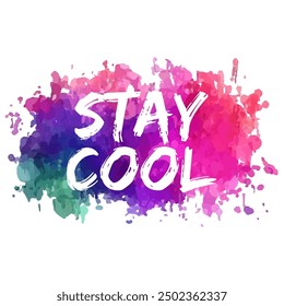 Diseño de camiseta de Vector fresco y colorido para hombres y mujeres