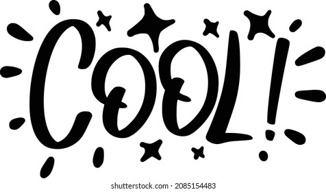 Cool Comic Book Sound Effects Onomatopoeia Decorative Word Collection Cartoon
