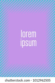Cool cover  template. Minimal trendy vector with halftone gradients. Geometric cool cover template for flyer, poster, brochure and invitation. Minimalistic colorful shapes. Abstract illustration.