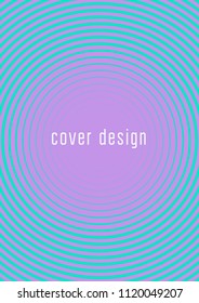 Cool cover  template. Minimal trendy vector with halftone gradients. Geometric cool cover template for flyer, poster, brochure and invitation. Minimalistic colorful shapes. Abstract illustration.