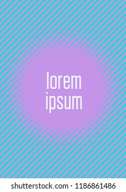 Cool cover  template. Minimal trendy vector with halftone gradients. Geometric cool cover template for flyer, poster, brochure and invitation. Minimalistic colorful shapes. Abstract illustration.