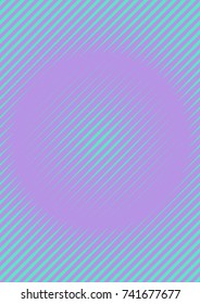 Cool cover  template. Minimal trendy vector with halftone gradients. Geometric cool cover template for flyer, poster, brochure and invitation. Minimalistic colorful shapes. Abstract illustration.