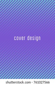Cool cover template. Minimal trendy vector with halftone gradients. Geometric cool cover template for flyer, poster, brochure and invitation. Minimalistic colorful shapes. Abstract illustration.