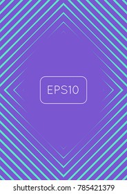 Cool cover template. Minimal trendy vector with halftone gradients. Geometric cool cover template for flyer, poster, brochure and invitation. Minimalistic colorful shapes. Abstract illustration.