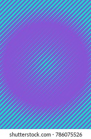Cool cover template. Minimal trendy vector with halftone gradients. Geometric cool cover template for flyer, poster, brochure and invitation. Minimalistic colorful shapes. Abstract illustration.