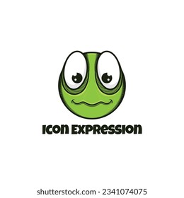 cool cute mascot logo icon illustration design for halloween celebration