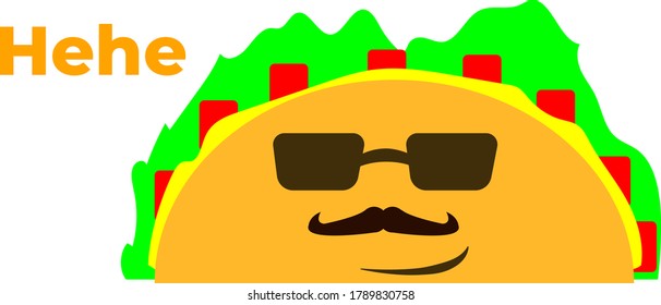 Cool and Cute Mr Tacco Illustrator