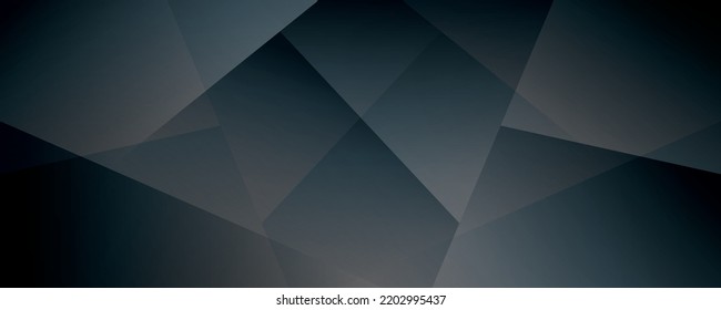 vector de ilustración de fondo geométrico abstracto fresco oscuro