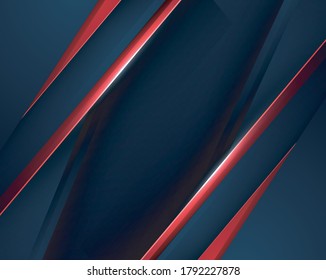 Cool dark geometrical red, blue and black UHD vector background