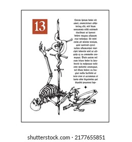 cool design  skeleton and snake wrapped around  suitable for card designs  t  shirts    other merchandise 