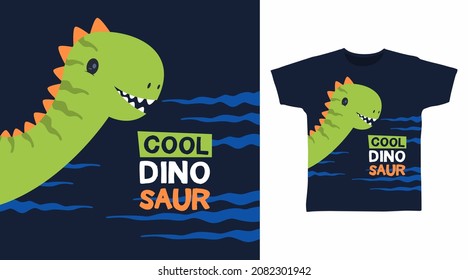 Cool dinosaur cartoon tshirt designs