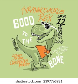 cool, dinosaur, skateboard, skater, animal, sport, character, skate, fun, illustration, drawing, fashion, cute, cartoon, vector, print, graphic, monster, textile, design, shirt, children, boy, dino, 