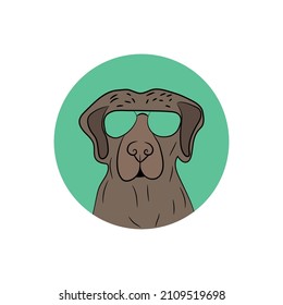 Genial Perro Clipart. Este clipart de Cool Dog es editable y usted puede cambiar el color del cliente fácilmente.