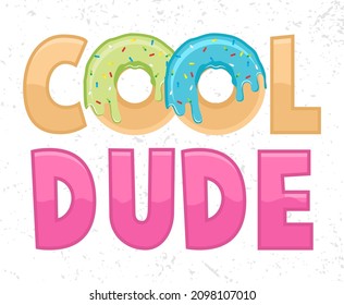 Cool dude typography poster concepts