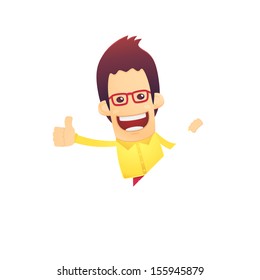 cool dude in various poses for use in advertising, presentations, brochures, blogs, documents and forms, etc.