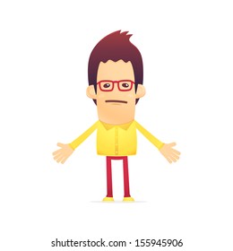 cool dude in various poses for use in advertising, presentations, brochures, blogs, documents and forms, etc.