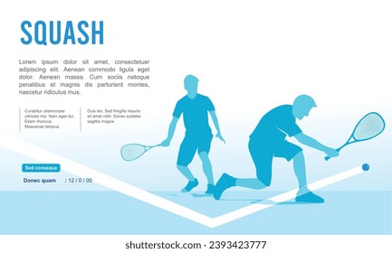 Fondo de squash vectorial editable en frío para cualquier propósito gráfico