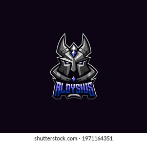 A cool and elegant knight esport logo design. It is suitable for your esports team logo.