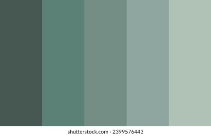 Ilustración de vectores de paleta de colores gris de color fresco y elegante